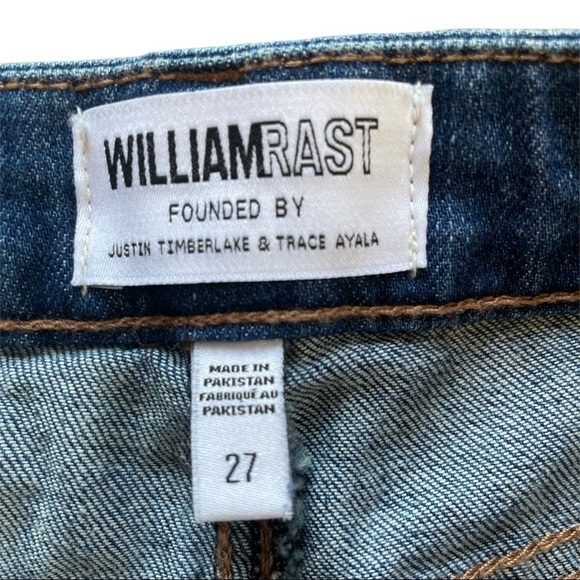 Y2K Look by WilliamRant Justin Timberlake & Trace Ayala Denim Jean Skirt Size 27 - Picture 6 of 11
